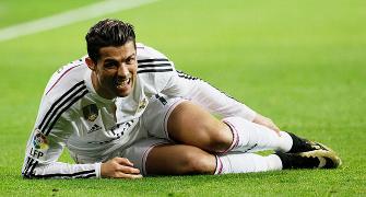 Brought down to earth, Ronaldo says, 'I'm not from another planet'