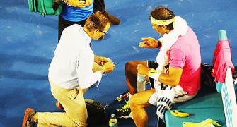 Murray points to double-standards after Nadal cramps