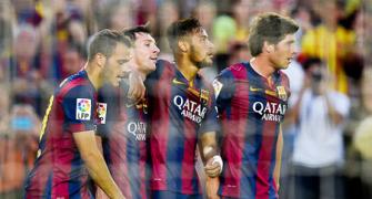 Barca president slams FIFA rules over transfer ban