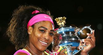 Serena makes history by clinching Australian Open title