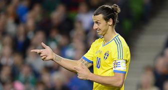 Zlatan tight-lipped about future at Sweden training camp
