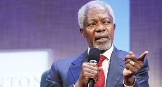 Who will take charge of FIFA? Kofi Annan or Platini