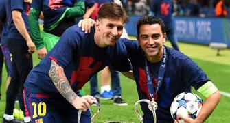 I can't ask for any more, to leave this way is perfect: Xavi