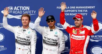 Hamilton makes it a year of Mercedes poles