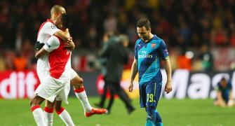 Champions League PHOTOS: Monaco eliminate Arsenal; Atletico advance