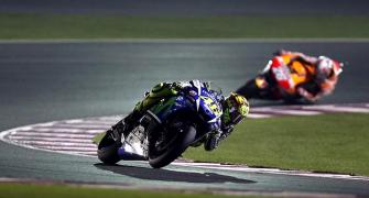 MotoGP veteran Rossi wins Qatar season-opener