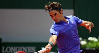 PHOTOS: Nishikori takes centre stage, Federer cruises on