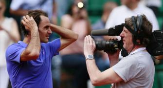 Federer not worried who is in the chair