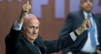 Blatter will not see out term of office says FA's Dyke