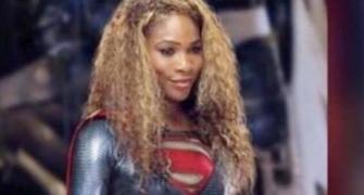 Meet the new 'Supergirl'... Serena Williams