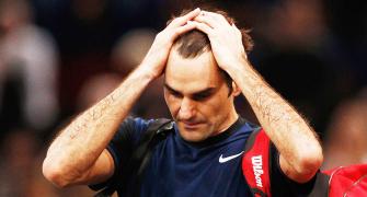 Paris Masters PHOTOS: Federer knocked out, Nadal survives