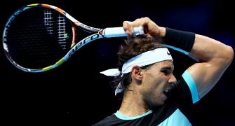 Tour Finals PIX: Nadal powers past Murray, Wawrinka downs Ferrer