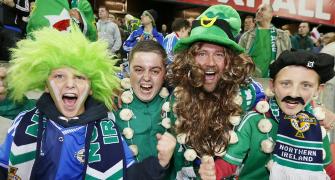 PIX: Irish fans savour memorable night