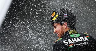 Force India's Perez hails 'special day' after Russian GP podium