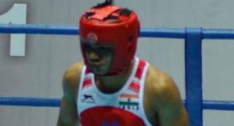 Vikas in Asian boxing final; bronze for Satish, Devendro, Thapa