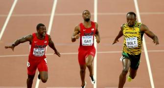 Gatlin confident of beating Bolt in Rio Olympics
