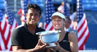 Paes-Hingis lift US Open mixed doubles title