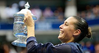 US Open champion Pennetta says 'goodbye to tennis' moments after win