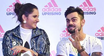 Virat, Sania have some healthy advice for young sportspersons...