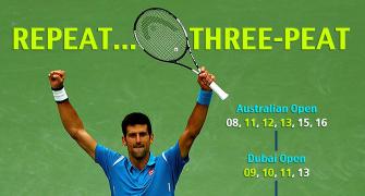 Novak Djokovic: Repeat. Three-peat.
