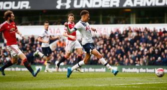 EPL PHOTOS: Tottenham thrash United, keep up the pressure on leaders Leicester