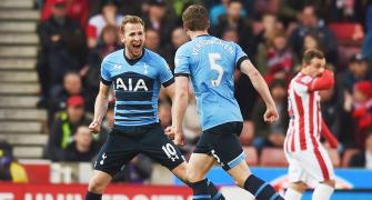 EPL PHOTOS: Tottenham's win at Stoke adds spice to title race