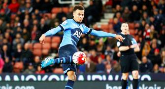 England's Alli in trouble