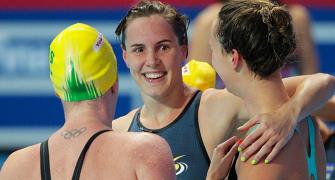 Why this swimmer plans to shun social media...