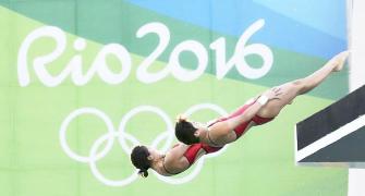 China grab gold in women's 10 metre synchronized diving