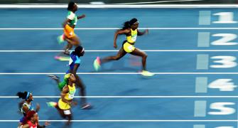Thompson keeps 100 meters title in Jamaican hands