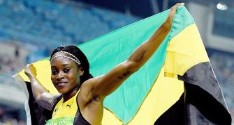 Jamaica's Thompson secures sprint double
