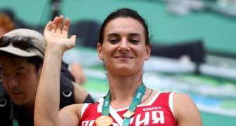 Barred from Games, Russia's Isinbayeva to join IOC athletes' body