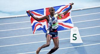 Farah completes distance double-double with 5000m gold