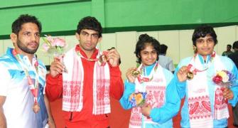 SAG, Day 3: India sweep cycling gold medals