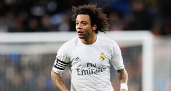 Injured Marcelo to miss Real's Champions League match at Roma