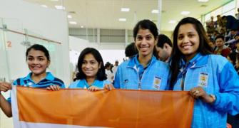 PHOTOS: India's gold-glut continues at South Asian Games