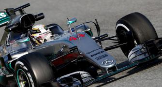 Formula One: Hamilton hails 'fantastic' car as first test ends