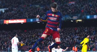 Barca launch fight back to down Sevilla; equal La Liga win record