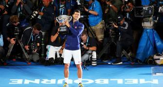 PHOTOS: How Djokovic tamed Murray en route to his sixth Aus Open title