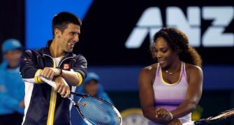 Djokovic, Serena named players of 2015, Sania-Hingis crowned Doubles champions
