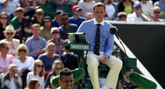 Kyrgios involved in heated row with journalists at Wimbledon