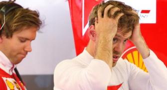 No further action against Ferrari's Vettel over collision with Hamilton