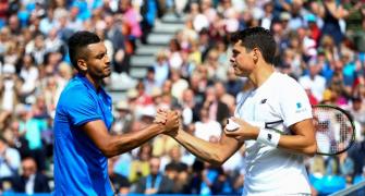 Queen's Club: Raonic off to a winning start under gaze of McEnroe