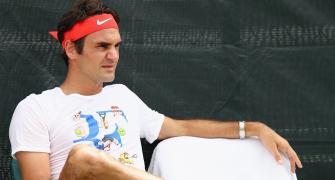Revealed! How Federer suffered knee injury while running a bath
