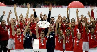 PHOTOS: Bayern celebrate Bundesliga title, Stuttgart relegated