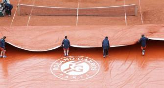 French Open: Wawrinka made to wait as rain delays play on Day 2