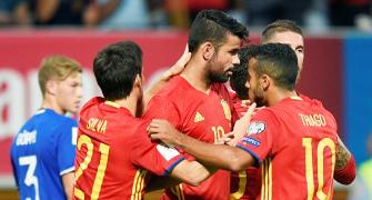 2018 WC Qualifiers: Spain maul Liechtenstein; Iceland hold Ukraine