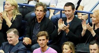 PHOTOS: Look who turned up on the opening day of the US Open!