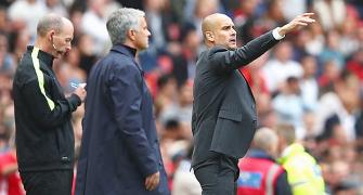 Mourinho cries foul but Guardiola delighted