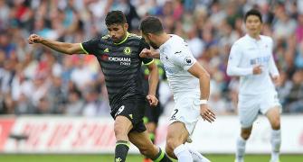 EPL: Chelsea held by Swansea in controversial 2-2 draw